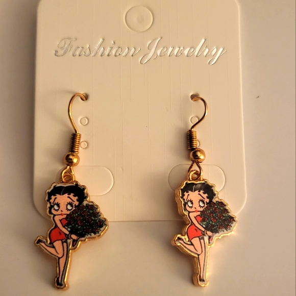 Betty Boop Earrings - Picture 3 of 3